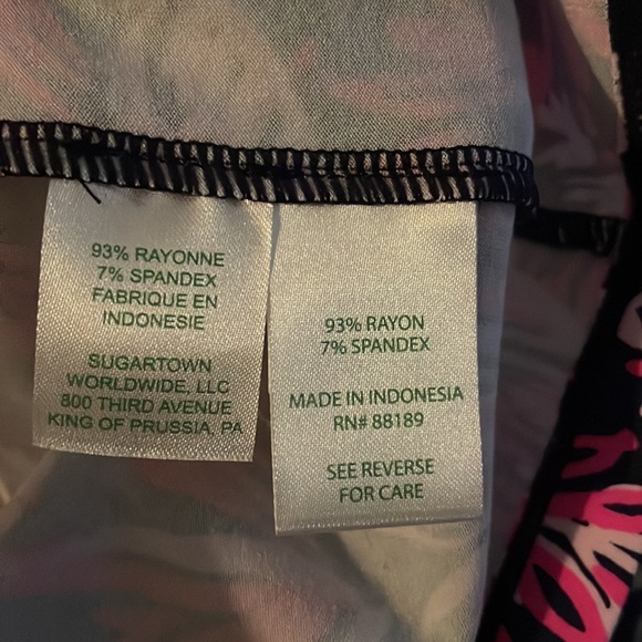 NWT Lilly Pulitzer UPF 50+ Sophie Ruffle Dress. XS - Picture 7 of 8